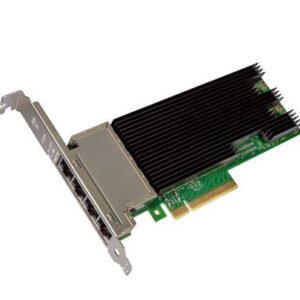 540-BBVO Dell Intel X710-T4 Quad-Ports RJ-45 10Gbps 10GBase-T 10 Gigabit Ethernet PCI Express 3.0 x8 Converged Network Adapter