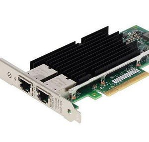 ADD-PCIE-2RJ45-10G AddOn Dual-Ports RJ-45 10Gbps 10GBase-T 10 Gigabit Ethernet PCI Express 2.1 x8 Converged Network Adapter by Intel
