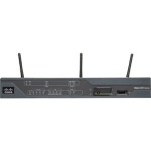 IAD881BW-GN-A-K9 Cisco IAD881 Enet BRI SEC Router 802.11n FCC Comp (Refurbished)