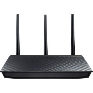 90-IGY7002A01-1PA0- Asus RT-AC66U 4-Ports 802.11ac Dual-Band Wireless-AC1750 Gigabit Router (Refurbished)