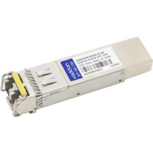 E10GSFPER-DW55.75-AO AddOn 10Gbps 10GBase-ER DWDM Single-mode Fiber 40km 1555.75nm Duplex LC Connector SFP+ Transceiver Module for Intel Compatible
