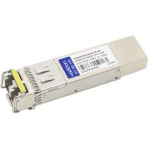 E10GSFPER-DW56.55-AO AddOn 10Gbps 10GBase-ER DWDM Single-mode Fiber 40km 1556.55nm Duplex LC Connector SFP+ Transceiver Module for Intel Compatible