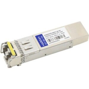 E10GSFPER-DW57.36-AO AddOn 10Gbps 10GBase-ER DWDM Single-mode Fiber 40km 1557.36nm Duplex LC Connector SFP+ Transceiver Module for Intel Compatible