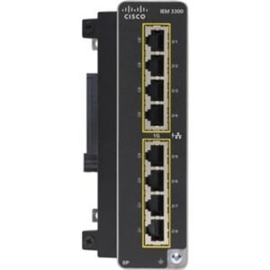 IEM-3300-8P= Cisco Catalyst IE3300 Rugged Series 8-Ports GE PoE+ Exp Switch (Refurbished)