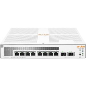 JL681A#AC3 Aruba Instant On 1930 8G Class4 PoE 2SFP 124W Switch - 8 Po