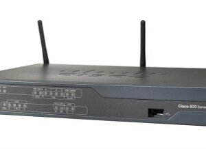 C881G-V-K9 Cisco 881G Wireless Integrated Services Router 2 x Antenna 4 x Network Port 1 x Broadband Port USB Desktop (Refurbished)