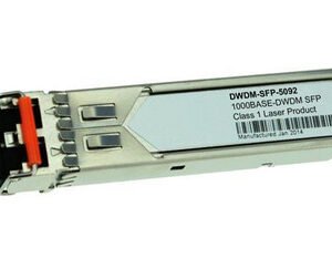 DWDM-SFP-5092 Cisco 1Gbps 1000Base-DWDM Single-mode Fiber 80km 1550.92nm Duplex LC Connector SFP Transceiver Module (Refurbished)
