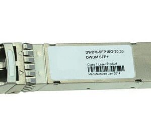DWDM-SFP10G-30.33-100 Cisco 10Gbps 10GBase-DWDM Single-mode Fiber 100km 1530.33nm Duplex LC Connector SFP+ Transceiver Module