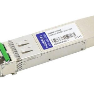 DWDM-SFP10G-C-AO AddOn 10Gbps 10GBase-DWDM Single-mode Fiber 80km 1563.86nm-1528.77nm Duplex LC Connector SFP+ Transceiver Module