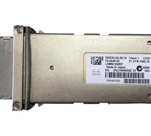 DWDM-X2-38.19 Cisco 10Gbps 10GBase-DWDM Single-Mode Fiber 80km 1538.19nm Duplex SC Connector X2 Transceiver Module (Refurbished)
