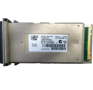 DWDM-X2-50.92 Cisco 10Gbps 10GBase-DWDM Single-Mode Fiber 80km 1550.92nm Duplex SC Connector X2 Transceiver Module (Refurbished)