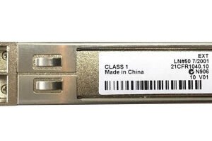 GLC-FE-100FX24 Cisco 100Mbps 100Base-FX Multi-Mode Fiber 2km 1310nm Duplex LC Connector SFP Transceiver Module (Refurbished)