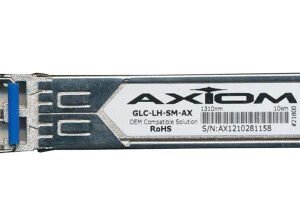 GLC-LH-SM-AX Axiom 1Gbps 1000Base-LX/LH Single-mode Fiber 10km 1310nm Duplex LC Connector SFP Transceiver Module for Cisco Compatible