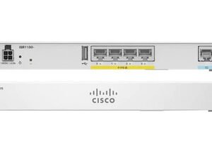 ISR1100X-6G Cisco ISR1100 Router 4 GE LAN/WAN Ports and 2 SFP ports 8GB RAM (Refurbished)
