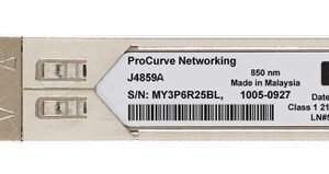 J4859A HP ProCurve 1Gbps 1000Base-LX Single-mode Fiber 10km 1310nm Duplex LC Connector SFP Transceiver Module