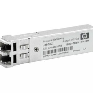 J4860C-CW41 HP 1Gbps 1000Base-ZX CWDM Single-mode Fiber 80km 1410nm Duplex LC Connector SFP (mini-GBIC) Transceiver Module