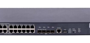 JC100BR#B2C HPE 5800-24G 24-Ports 10/100/1000 Gigabit Ethernet Network Switch with 4x 10Gigabit SFP+ Ports (Refurbished)