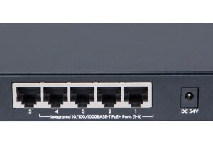JH328AR#ABA HP Aruba 1420 5G 5-Ports Gigabit Ethernet PoE+ (32W) Reman Switch U.S (Refurbished)
