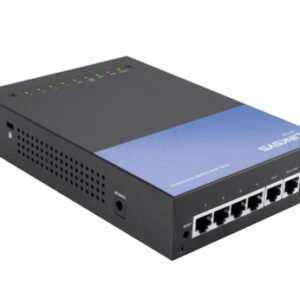 LRT224 Linksys 4-Ports Dual WAN Business Gigabit VPN Router with 2x Wan Ports (Refurbished)
