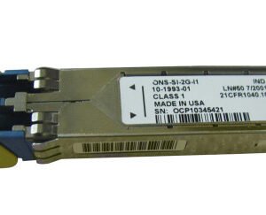 ONS-SI-2G-I1= Cisco 2.5Gbps OC-48/STM-16 2.5GBase-IR Single-mode Fiber 15km 1310nm Duplex LC Connector SFP Transceiver Module