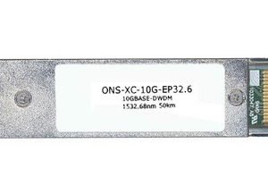 ONS-XC-10G-EP32.6= Cisco 10Gbps 10GBase-DWDM OC-192/STM-64 Single-mode Fiber 50km 1532.68nm Duplex LC Connector XFP Transceiver Module