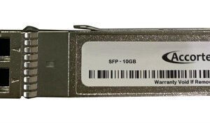 SFP-10GB-DW24-40-ACC Accortec 10Gbps 10GBase-DWDM Single-mode Fiber 40km 1558.17nm LC Connector SFP+ Transceiver Module