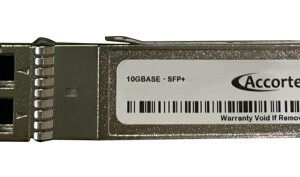 SFP-10GB-DW37-40-ACC Accortec 10Gbps 10GBase-DWDM Single-mode Fiber 40km 1547.72nm LC Connector SFP+ Transceiver Module