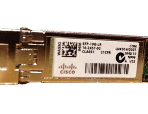 SFP-10GB-LR Cisco 10Gbps 10GBase-LR Single-Mode Fiber 10km 1310nm Duplex LC connector SFP+ Transceiver Module