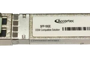SFP-10GE-LR-AU-ACC Accortec 10Gbps 10GBase-LR Single-mode Fiber 10km 1310nm Duplex LC Connector SFP+ Transceiver Module for Aruba Compatible