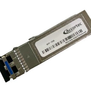 SFP-1GB-DW18-40-ACC Accortec 1Gbps 1000Base-DWDM Single-mode Fiber 40km 1563.05nm LC Connector SFP Transceiver Module for MSA Compliant Compatible
