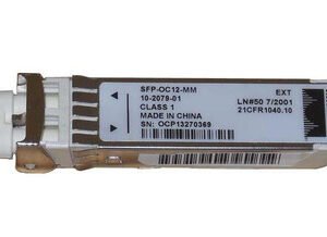 SFP-OC12-MM Cisco 622Mbps OC-12/STM-4 Multi-Mode Fiber 2km 1310nm Duplex LC Connector SFP Transceiver Module (Refurbished)